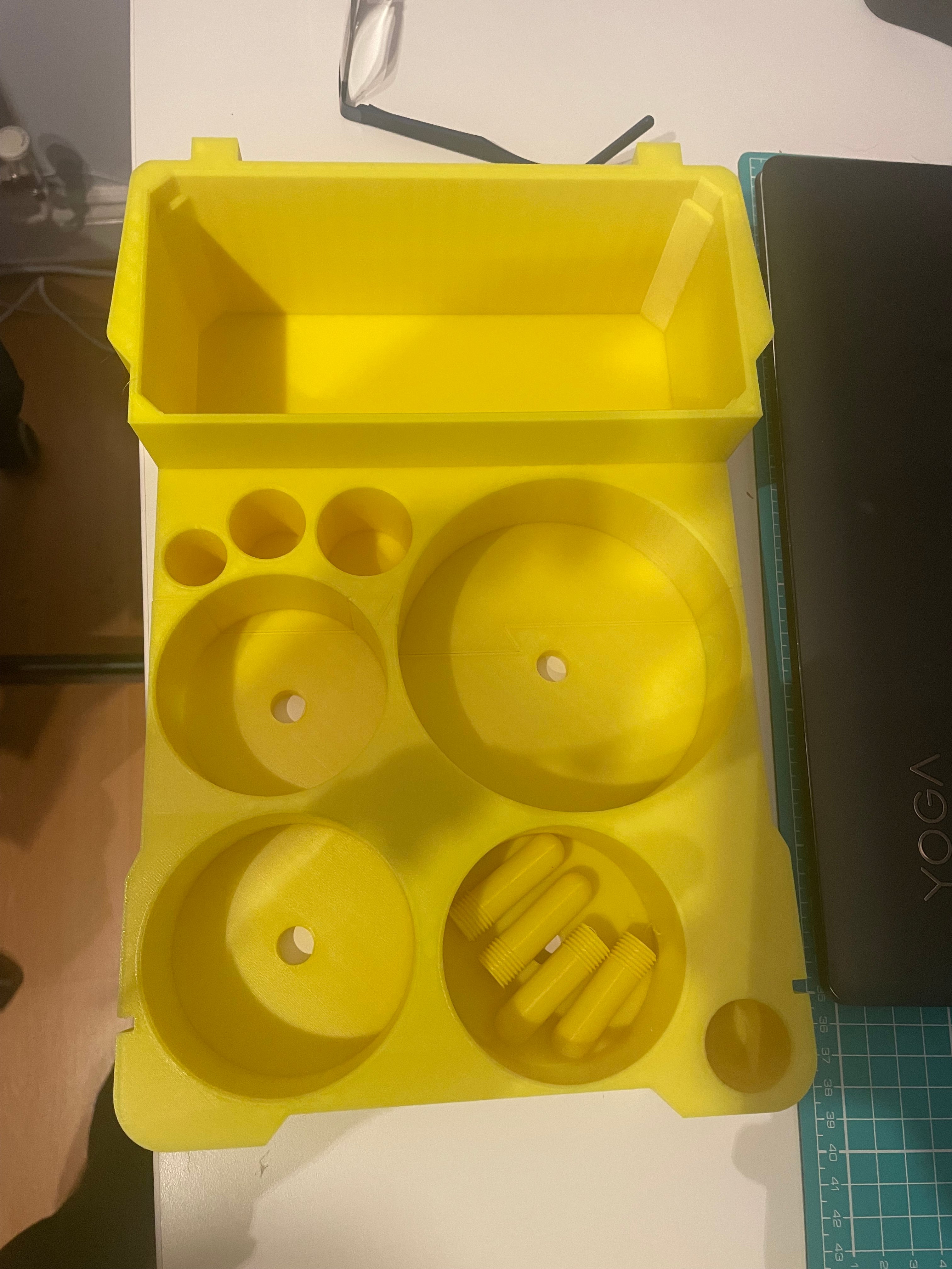 Hole saw insert for Milwaukee packout half Organiser
