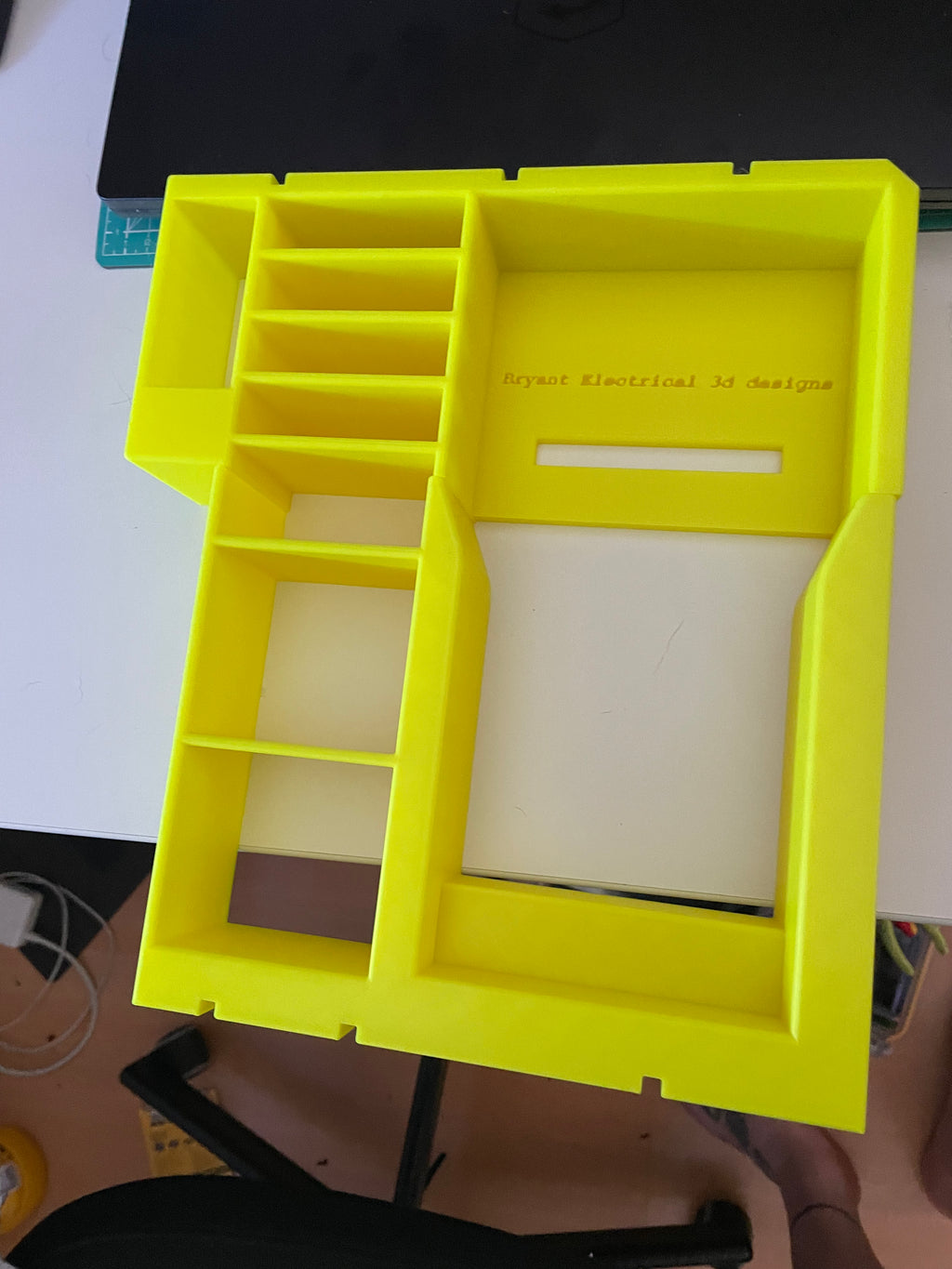 Brother E550 printer insert for the Dewalt T-Stack Organiser