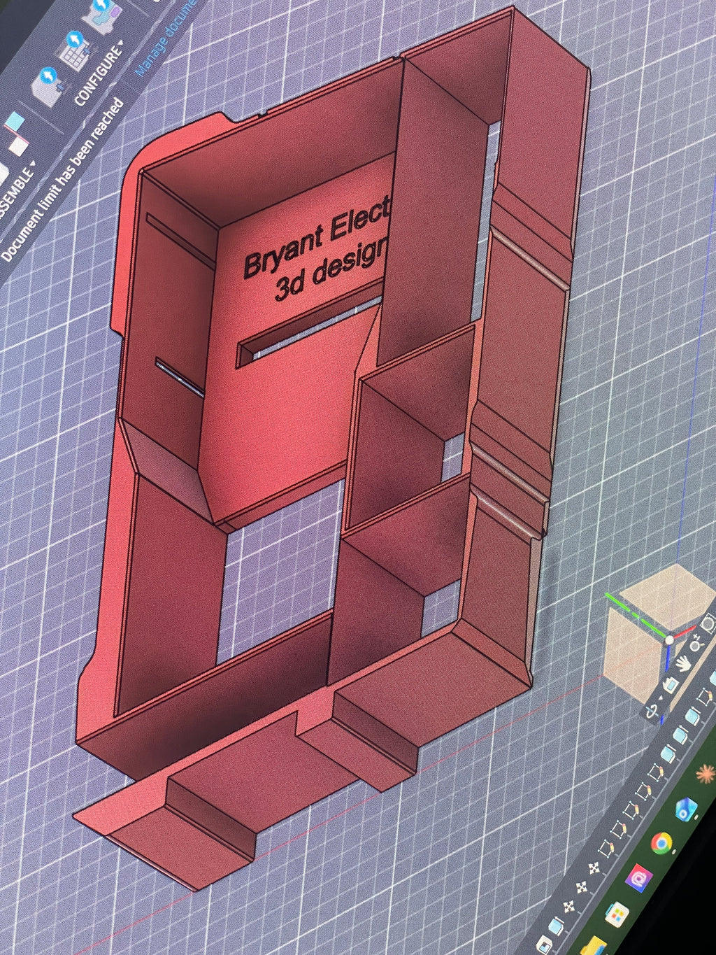 Brother E560 printer insert for the Milwaukee large deep organiser