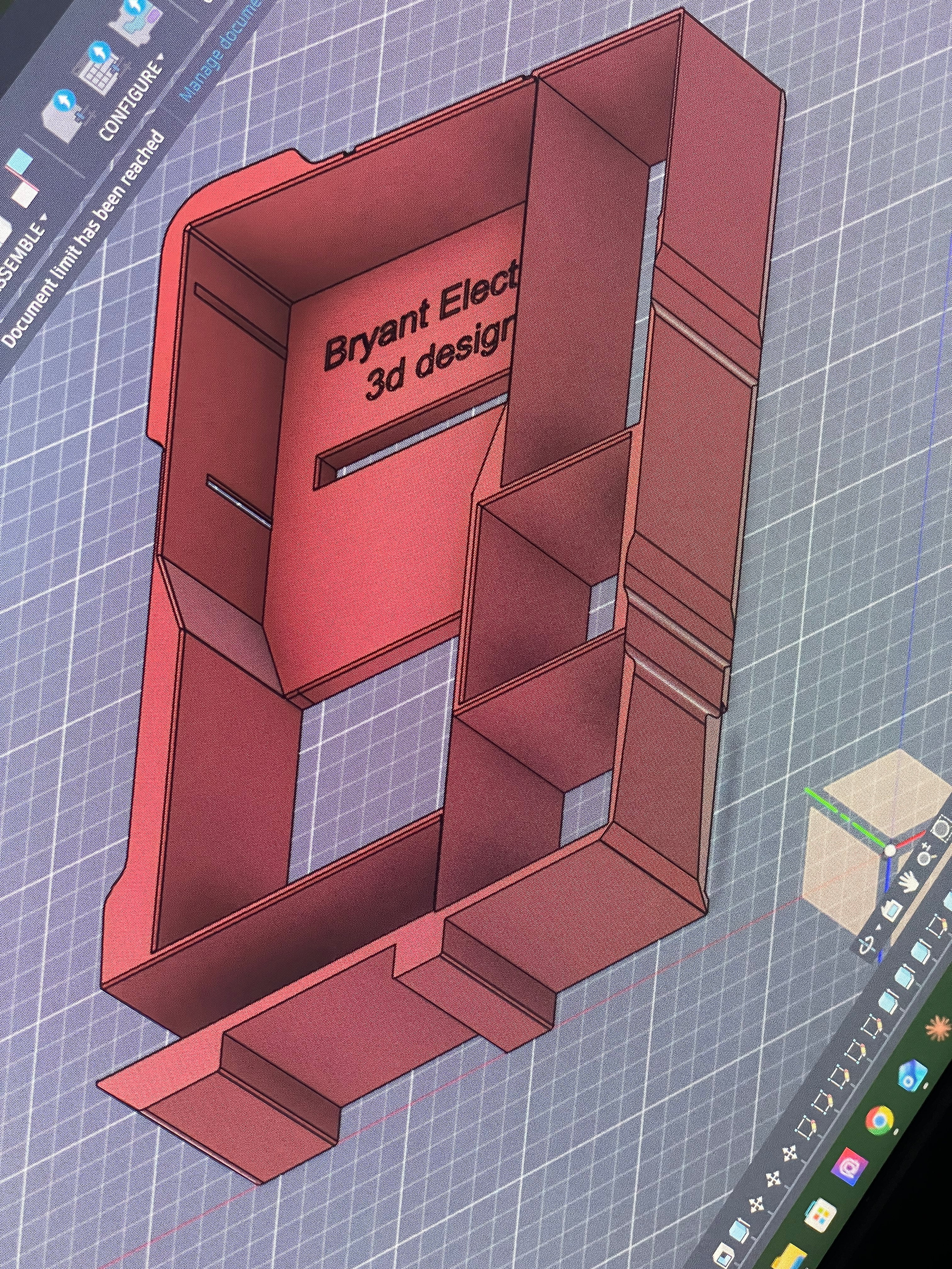 Brother E560 printer insert for the Milwaukee large deep organiser