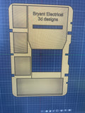 Brother E560 printer insert for Dewalt toughsystem 2.0
